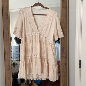 Women’s cream dress